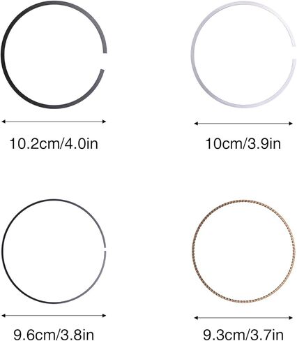 STD Engine Piston Ring Kit Compatible forChrysler 300 C 300 Base, Challenger, Grand Cherokee Laredo, forRam ProMaster 1500 Base 3.6L 2011-2016 Replacement 68078776A in Saudi Arabia