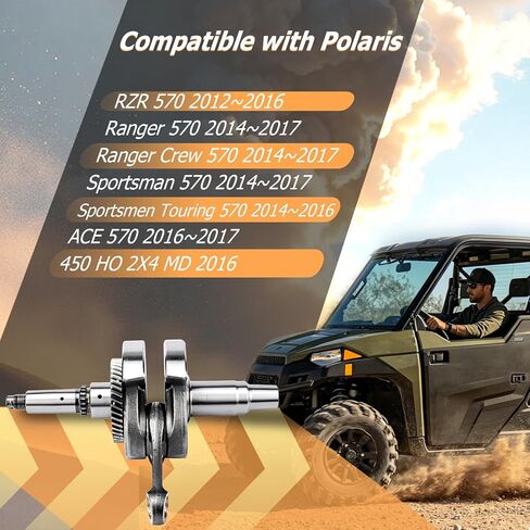 Crankshaft Compatible with Polaris RZR 570 Ranger 570 Ranger Crew 570 2204729 in Kuwait