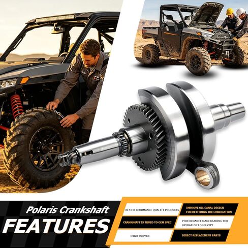 Crankshaft Compatible with Polaris RZR 570 Ranger 570 Ranger Crew 570 2204729 in Kuwait