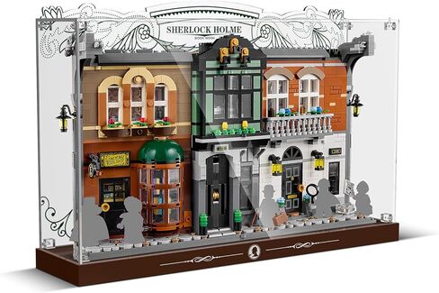 Acrylic Display Case Compatible with Lego Sherlock Holmes Book Nook, Dust-Proof Protective Showcase Box for Lego 10351(Only Case - Model Not Included) in Saudi Arabia
