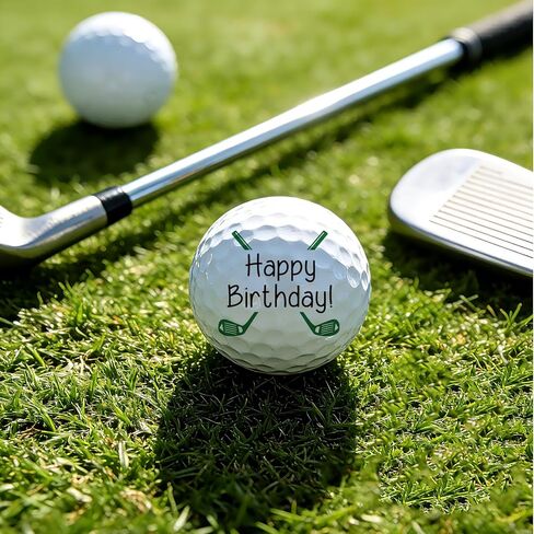 Fathers Day Birthday Gifts for Men Dad, Birthday Golf Gifts for Golfing Fan Friends Husband Grandpa Coworkers Friends, 2 Pcs Golf Ball Tabletop Display Stand Holders Gifts Decor in Saudi Arabia
