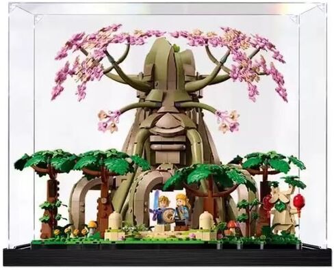 Upgraded 3MM Display Case for Lego 77092 Great Deku Tree Building Set,Dustproof Clear Display Case Compatible with Lego 77092(Not Include The Model) in Saudi Arabia