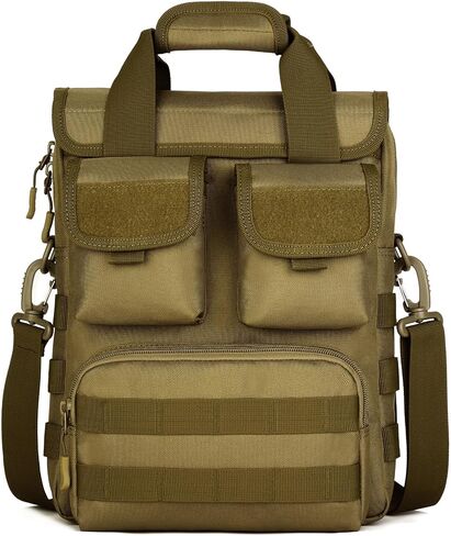 Tactical Messenger Bag Men MOLLE Sling Shoulder Pack Briefcase Gear Handbags Utility Carry Satchel in Saudi Arabia