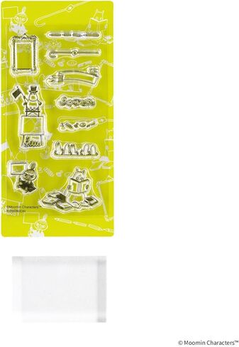 إكسسوارات Hobonichi Techo – Moomin: ختم شفاف – Moomin (الإطار) in Kuwait