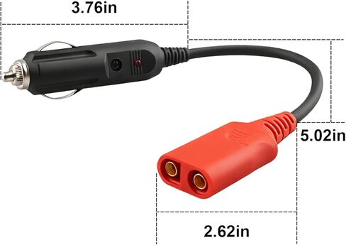 PPTK0026 Cigarette Power Port Adapter for Power Probe 3/3S/3Ez/ECT3000 Power Circuit Probe Tool Accessories. in Saudi Arabia