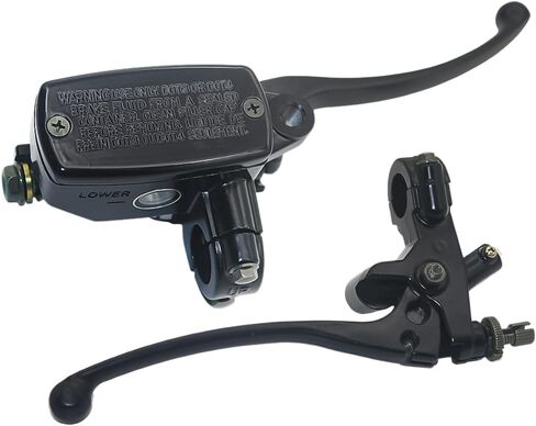 7/8" 22mm Handlebar Brake Master Cylinder Lever Fits for Yamaha Fits for Honda Hydraulic Motorcycles Clutch Brake Left & Right Set in Saudi Arabia