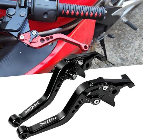 Motorcycle Brake Lever for Ninja ZX6R 2019-2023 2024 2025, Adjustable Short Replacement Brake Lever & Clutch Lever Nice Accessories for Ninja ZX6R Black in Saudi Arabia