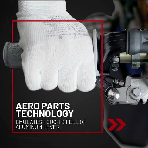 مجموعة أذرع Polisport Pivot غير قابلة للكسر - تناسب: Honda CRF 250R/250RX/450R/450RX (2007-2024) أذرع الفرامل/القابض موتوكروس (MX/Enduro)، مركب متين، شكل OEM، سهل التركيب، رمادي ناردو in Kuwait