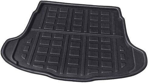 Cnonee1 Rubber Waterproof Rear Cargo Tray Trunk Floor Mat Protector for Honda CR-V 3rd Gen RE1-RE5 2007 2008 2009 2010 2011, Black in Saudi Arabia