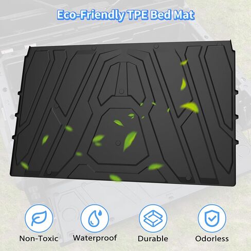 Cargo Bed Mat ‎for UFORCE 1000/1000 XL 19-25, TPE Rear Cargo Bed Mat Full Bed Floor Mats All Weather Protector Slush Liner ‎for CFMOTO UFORCE 1000/1000 XL 2019-2025 Accessories in Kuwait