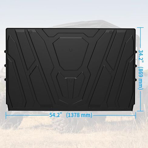 Cargo Bed Mat ‎for UFORCE 1000/1000 XL 19-25, TPE Rear Cargo Bed Mat Full Bed Floor Mats All Weather Protector Slush Liner ‎for CFMOTO UFORCE 1000/1000 XL 2019-2025 Accessories in Kuwait