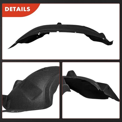 مجموعة درع سبلاش للبطانة الداخلية من A-Premium مع مشابك - متوافقة مع Ford F-250 F-350 F-450 F-550 Super Duty 2011-2016 - مصنع طازج (PET+PP)، غير مجدد أو معاد تدويره in Kuwait