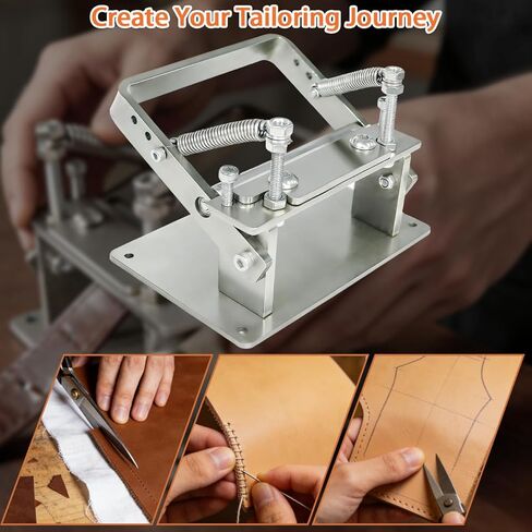 Manual Leather Skiver Splitter,Stainless Leather Skiving Tool Set,Leather Peeling Machine with 10 PCS Blades and Gloves,Leather Working Tools for DIY Leather Thinning,Adjustable Thickness in Saudi Arabia