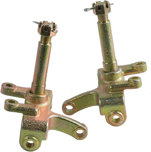 زوج من مغزل مفصل عجلة القيادة الأمامية لمحور عجلة الفرامل القرصية 17 مم ATV UTV Go Kart Buggy رباعية الدراجة وعربة الجولف وجزازة العشب الانجراف بأربع عجلات الثور Taotao 50cc 70cc 90cc 110cc 125cc 150cc 250cc in Kuwait