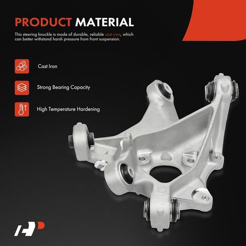 A-Premium Rear Suspension Steering Knuckle Compatible with Tesla Model 3 2017-2023, Left Driver Side in Kuwait