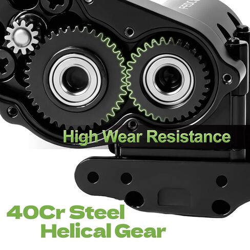 مجموعة محرك وناقل حركة بدون فرشاة SCX30 مع 25A ESC، ترقية محرك خارجي بعزم دوران عالي 3500 كيلو فولت لترقيات SCX30 المحورية 1/30 RC الزاحف in Kuwait