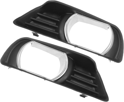 Motoforti Left Right Side Fog Light Grille Cover Trim NO.5212706040/5212806040 for Toyota Camry 2007 2008 2009 Black 1 Pair Long-lasting in Kuwait