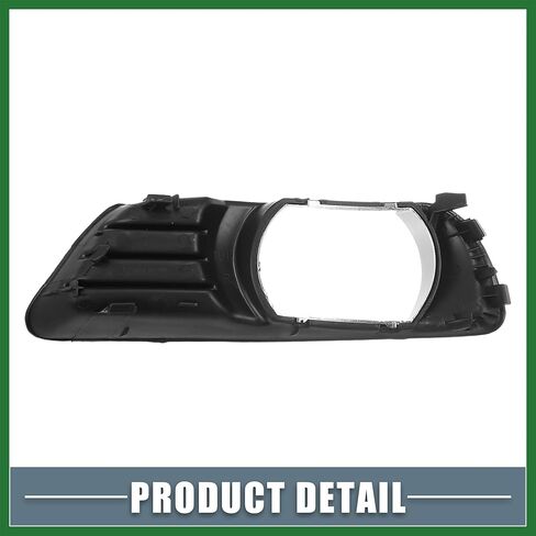 Motoforti Left Right Side Fog Light Grille Cover Trim NO.5212706040/5212806040 for Toyota Camry 2007 2008 2009 Black 1 Pair Long-lasting in Kuwait