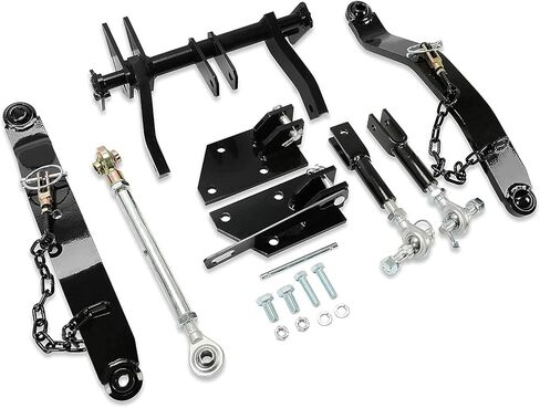 HECASA Rear 3 Point Hitch Kit CAT-1 متوافق مع نماذج جرار John Deere 318 و322 و330 و332 و420 و430 ديزل و316 مع خطاف استقبال محرك Onan in Kuwait