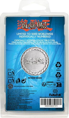 Fanattik Yu-Gi-Oh! Blue-Eyes White Dragon Limited Edition Embossed Collectible Coin in Saudi Arabia