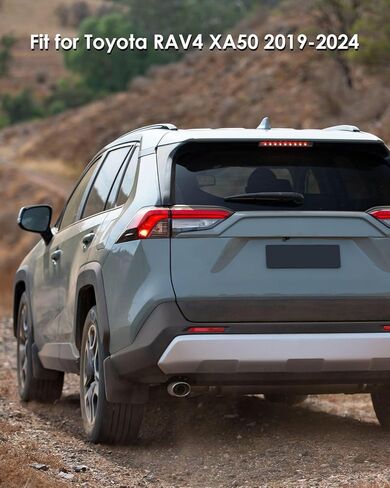 سقف القضبان رف نهاية غطاء قذيفة البلاستيك صالح لتويوتا RAV4 XA50 2019 2020 2021 2022 2023 2024 in Kuwait