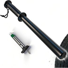 17 in Tire Pressure Checker,Tire Thumper Heavy-Duty Tire Checker Bat,Tire Sound Testing Tool,Tire Thumper for Truckers,Tire Knocker,Tire Inspection,Tire Bat for Truckers,Fish Thumper in Saudi Arabia