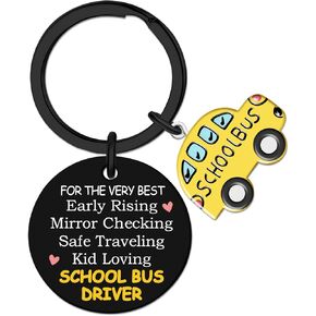 Bus Driver Appreciation Gifts Best Bus Driver Gift Thank My Drivers Keychain Birthday Retirement Gift Ideas Key Ring Christmas Stocking Stuffer Ideas For Men Gifts For Drivers in Saudi Arabia
