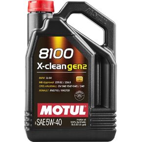 Motul 8100 X-Clean Gen2 5W40 (1 Liter) in Saudi Arabia