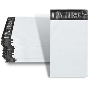 White Poly Mailers 7.5 x 10.5 Inch, 1000 Pack, 3 Mil, Shipping Bags for Clothing, Sturdy Shipping Envelopes, Strong Self Seal Mailing Bags for Small Business in Saudi Arabia