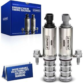 JC Whitney JFBAJCWTCV00238 Set of 2 Intake & Exhaust Engine Variable Valve Timing Solenoids (VVT) - Compatible with Chevrolet Equinox, Malibu, Impala, Cobalt, HHR, GMC Terrain - 2.0L 2.2L 2.4L in Saudi Arabia