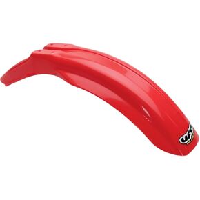 UFO Plastics FR FND RD CR80/CR85 96-07 Body Plastics Front Fender RED- HO03623-070 in Saudi Arabia