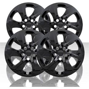 Auto Reflections Set of 4 17" 6 Spoke Wheel Covers for Toyota RAV4 LE 2019-2025 - Gloss Black in Saudi Arabia