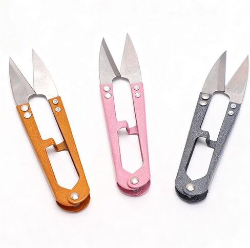 Bestac 3-Pack Thread Snips, Small Sewing Scissors for Yarn, Thread & DIY Crafts, Precision Trimming Nipper for Stitching and Quick Cuts. in Saudi Arabia