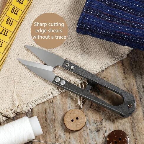 Bestac 3-Pack Thread Snips, Small Sewing Scissors for Yarn, Thread & DIY Crafts, Precision Trimming Nipper for Stitching and Quick Cuts. in Saudi Arabia