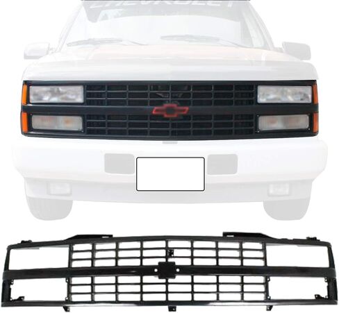مجموعة مصبغة سوداء لـ 1988-1993 شيفروليه C/K سلسلة C1500 C2500 C3500 K1500 K2500 K3500 سكوتسديل شايان سيلفرادو استبدال مباشر in Kuwait