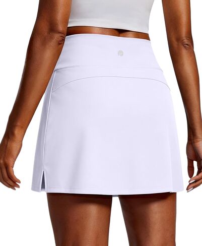 PINSPARK Golf Skirts for Women High Waisted Tennis Skirt with 2 Pockets UPF 50+ Stretch Athletic Skirt for Pickleball Workout in Saudi Arabia