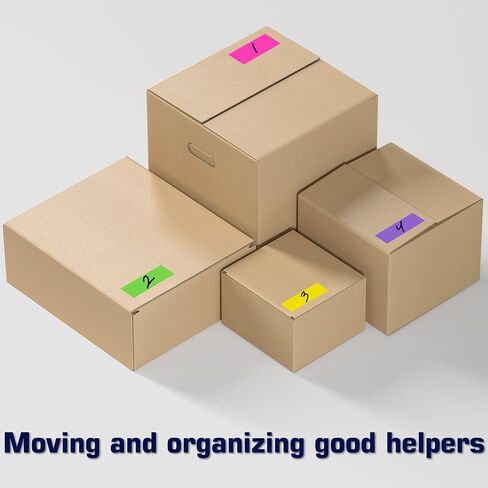 400 Pcs Colored Label Sticker in 10 Colors,3 x 1 Inch Write Color- Coding Labels File Folder Label Self-Adhesive for File Folders,Box Moving,Garage Sale,Price Tags,Study and Work in Saudi Arabia