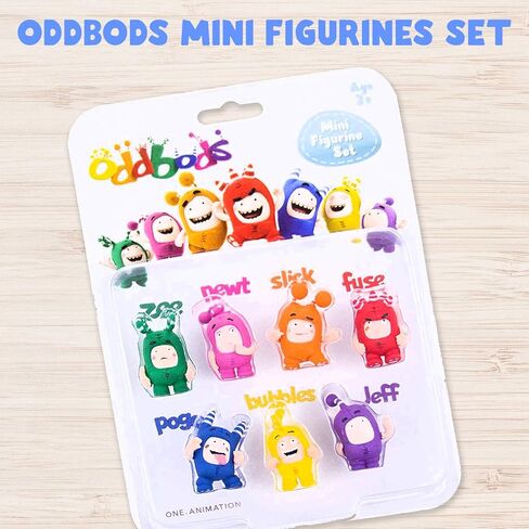 مجموعة ألعاب ODDBODS من التماثيل الصغيرة للأطفال في مرحلة ما قبل المدرسة (من سن 3 سنوات فما فوق) in Kuwait