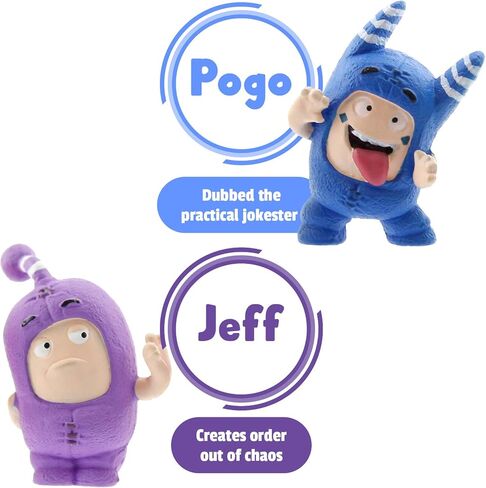 مجموعة ألعاب ODDBODS من التماثيل الصغيرة للأطفال في مرحلة ما قبل المدرسة (من سن 3 سنوات فما فوق) in Kuwait