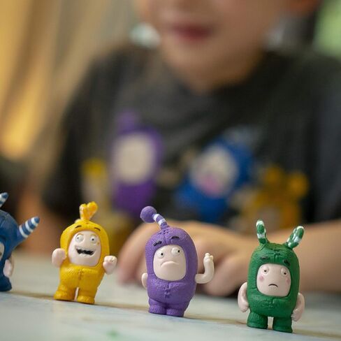 مجموعة ألعاب ODDBODS من التماثيل الصغيرة للأطفال في مرحلة ما قبل المدرسة (من سن 3 سنوات فما فوق) in Kuwait