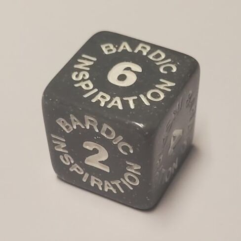 Bardic Inspiration d6 & d8 Dice Bundle Compatible with Dungeons and Dragons (5 of Each) in Kuwait