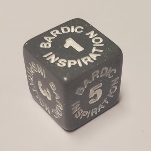 Bardic Inspiration d6 & d8 Dice Bundle Compatible with Dungeons and Dragons (5 of Each) in Kuwait