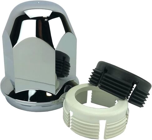 20 Pieces of 33mm Hex Flange Hug A Lug Nut Covers with Inner Clamps in Saudi Arabia