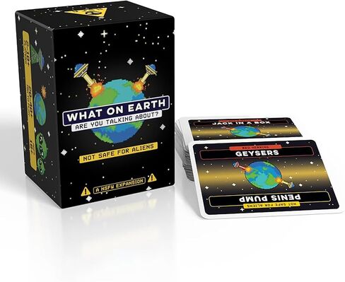 What On Earth are You Talking About? Not Safe for Aliens Expansion - Adult Party Card Game, NSFW, Ages 18+, 2-10 Players in Saudi Arabia