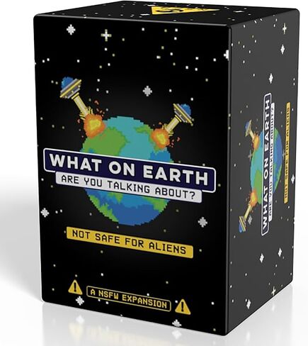 What On Earth are You Talking About? Not Safe for Aliens Expansion - Adult Party Card Game, NSFW, Ages 18+, 2-10 Players in Saudi Arabia
