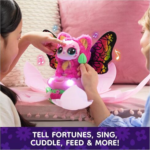 Hatchimals Bloomables, Kittyfly Surprise Interactive Toy & Flower with Repeatable Reveal & Transformation, 100+ Sounds & Reactions (Styles Vary), Kids Toys for Girls & Boys in Saudi Arabia