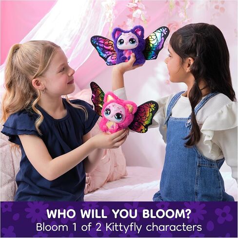 Hatchimals Bloomables, Kittyfly Surprise Interactive Toy & Flower with Repeatable Reveal & Transformation, 100+ Sounds & Reactions (Styles Vary), Kids Toys for Girls & Boys in Saudi Arabia