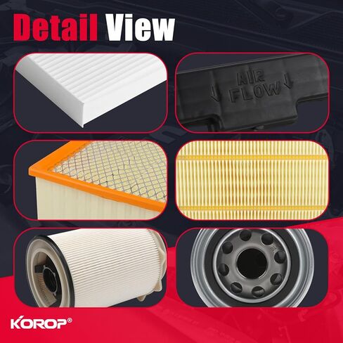 6.7L Cummins Fuel Filter Oil Filter Air Filter and Cabin Air Filter Kit Compatible with 2019-2024 Dodge RAM 2500 3500 4500 5500 Diesel Replaces 68436631AA 68157291AA 5083285AA 53034051AB 68406048AA in Kuwait