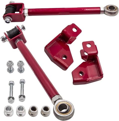 Adjustable Total Hicas Kit with Bracket Skyline GTR Left Right Rear Mounting Hardware for Nissan for 200SX 1995-1998 for 240SX 1989-1998 for 300ZX 1989-1996 1 Set-Qauntity in Saudi Arabia