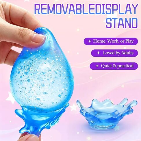 Dream Stress Drop Ball, Dream Squishy Drop, Slow Rising Sensory Stress Balls, Suitable for Adult use in Offices and Homes (Orange) in Saudi Arabia